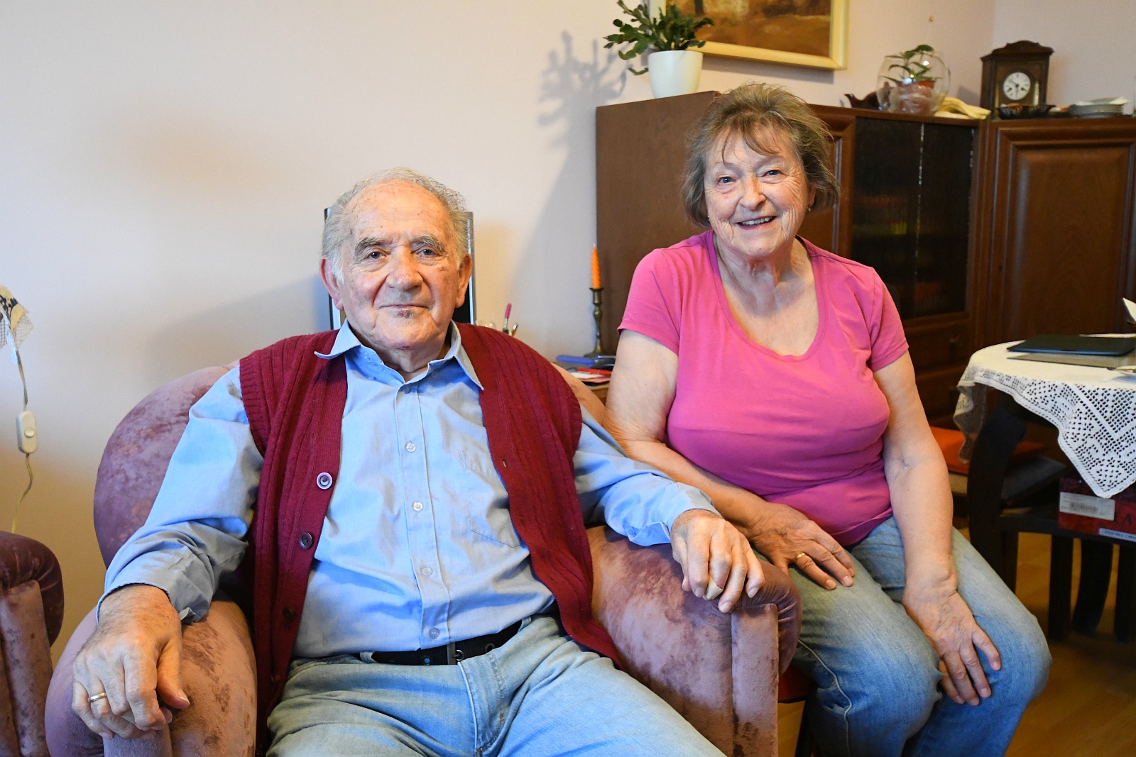 A 90 éves Pap Györgyöt köszöntötték a Tóvárosban